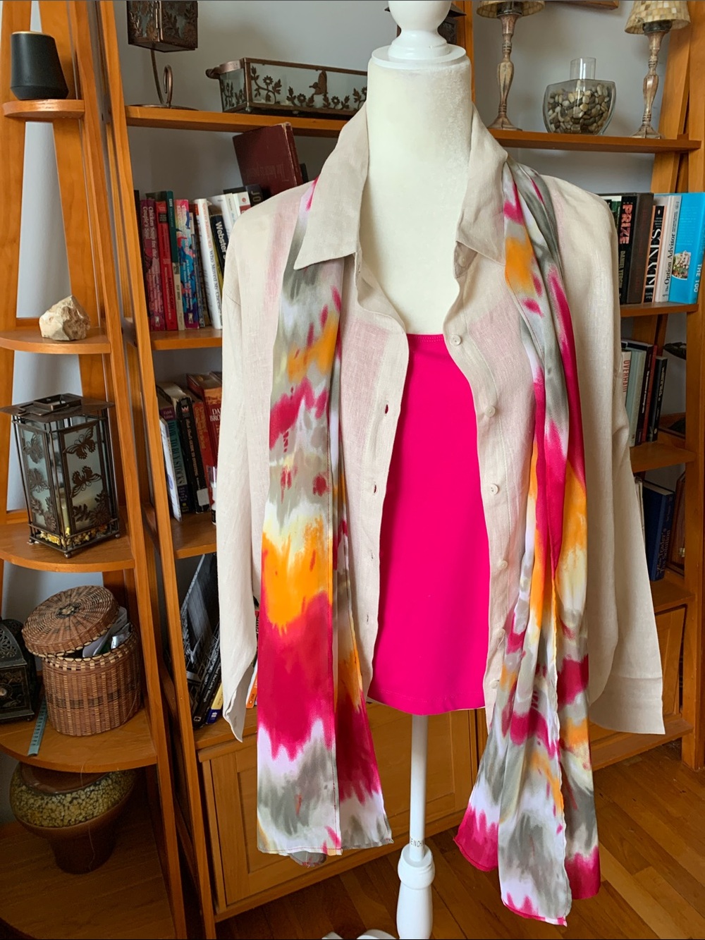 NWT Beige Linen Shirt